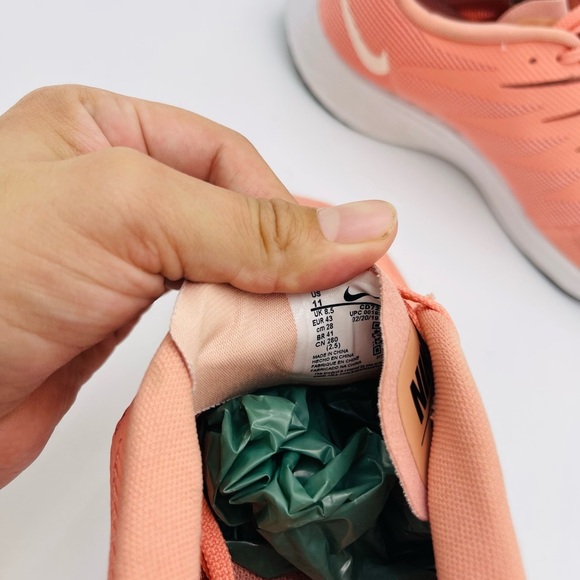 Rare Nike Air Zoom Rival Fly Coral Peach Running Athletic Sneaker Shoes - Picture 9 of 11